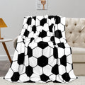 Mastiee Soccer Blanket, Soccer Gifts For Boys Girls Soccer Lovers, Soft Fleece Throw Blanket For Kids Toddlers Teens Soccer Deco
