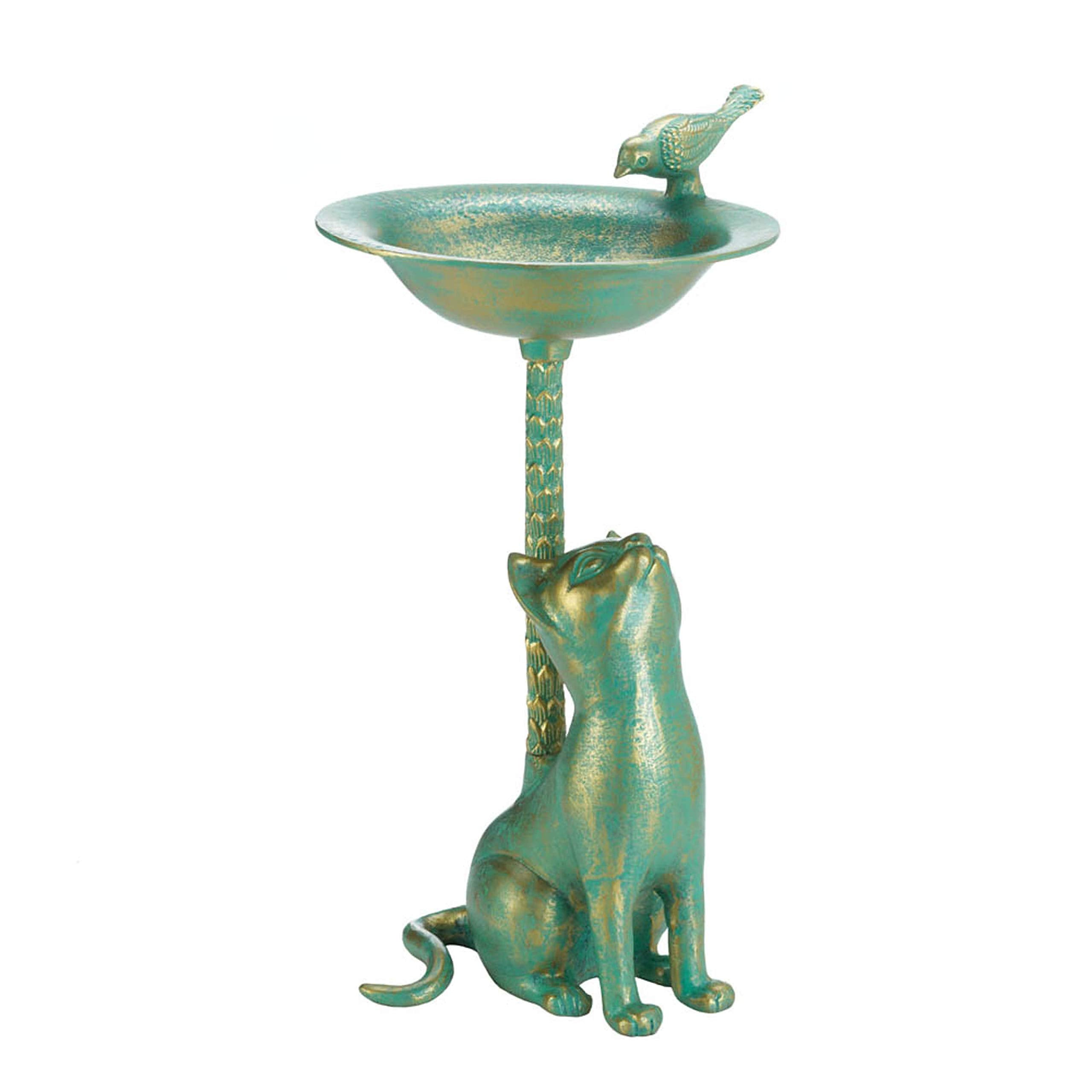 Songbird Valley Forest Frolic Birdbath 16x15x23.75