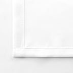 Bgment Rod Pocket And Back Tab White Curtains For Bedroom - Thermal Insulated Room Darkening Curtains For Living Room, 2 Window Curtain Panels (52 X 84 Inch, Pure White)