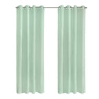 Richmark International Boucle Sheer Grommet Curtain Panel 52 X 108 In Surf Spray