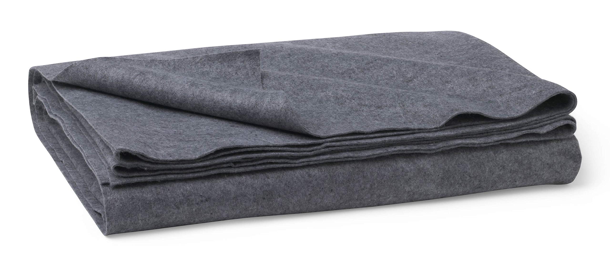 Medline Disposable Emergency Blanket, 40 x 80, Gray (Pack of 10)