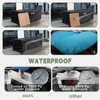 Extra Large Patio Furniture Set Covers Waterproof, Outdoor Furniture Covers Clearance, Sectional Sofa Couch Set Covers Winter, O