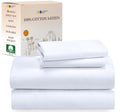 California Design Den Full Size Deep Pocket Sheet Set - Soft 100% Cotton Sateen Sheets Full, Bedsheets Full Size Set, Cooling Sh