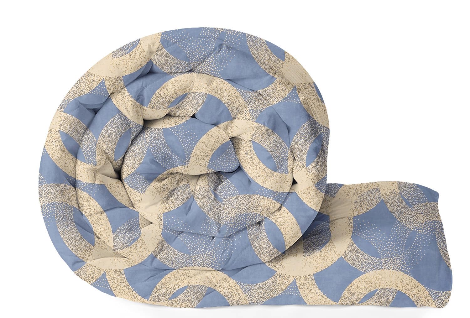 Vas Collections 220 Gsm Microfiber Reversible Ac Comforter |Quit | Blanket | Duvets For Single Bed 180Tc (60X90 Inches, Sky Blue