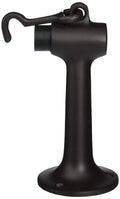 Deltana Dsf630U10B 6-Inch With Hook And Eye Hd Floor Mount Bumper