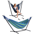Suncreat 2-In-1 Hammocks Hammock Chair With Stand, 475 Lbs Capacity, Heavy Duty Two Person Hammock With Stand, Patent Pending, B