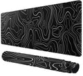 Gaming Mouse Pad - Non Slip Mouse Pad For Desk, Large Mouse Pad With Stitched Edges For Home Office
