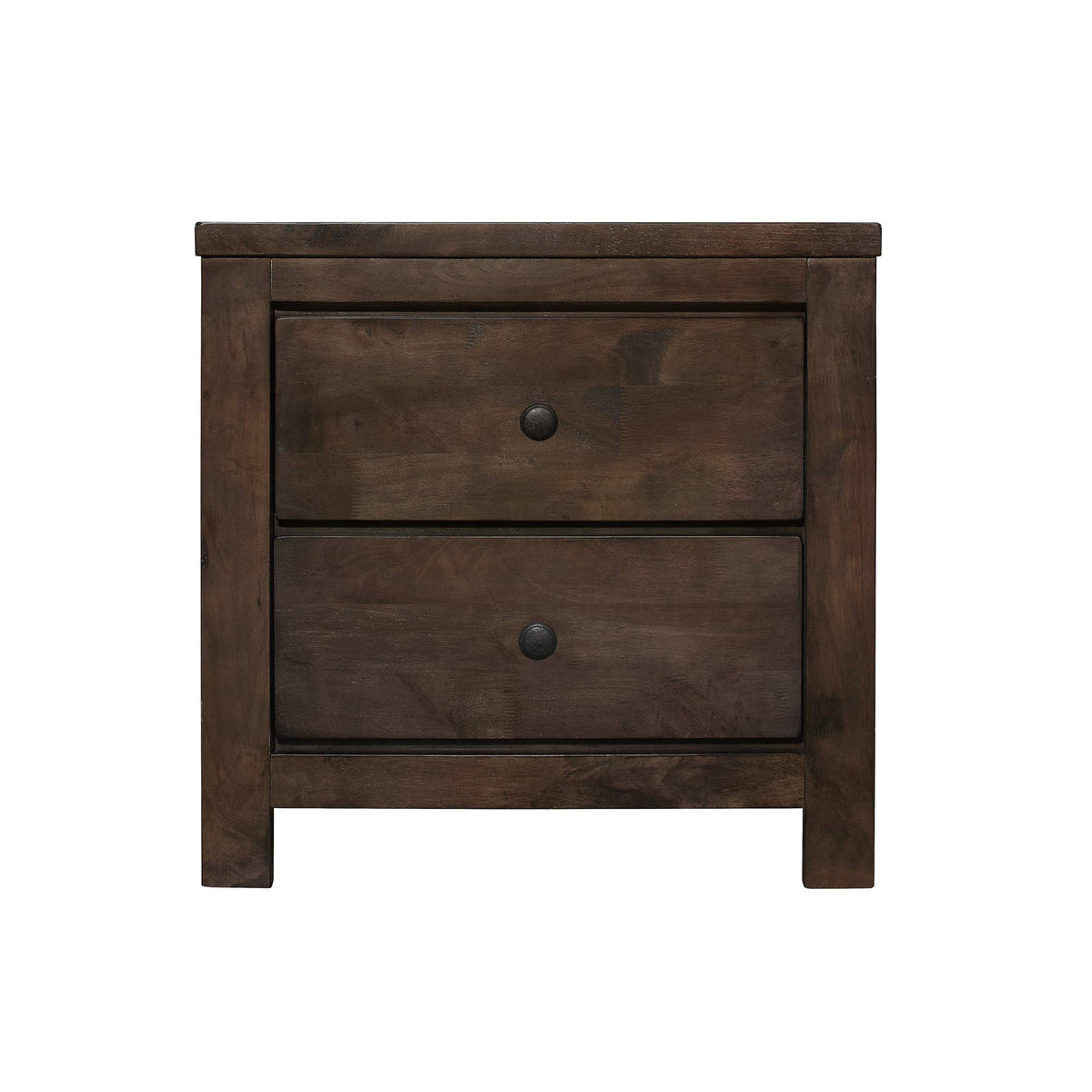 Wallace & Bay Bonilla Nightstand, Gray Brown