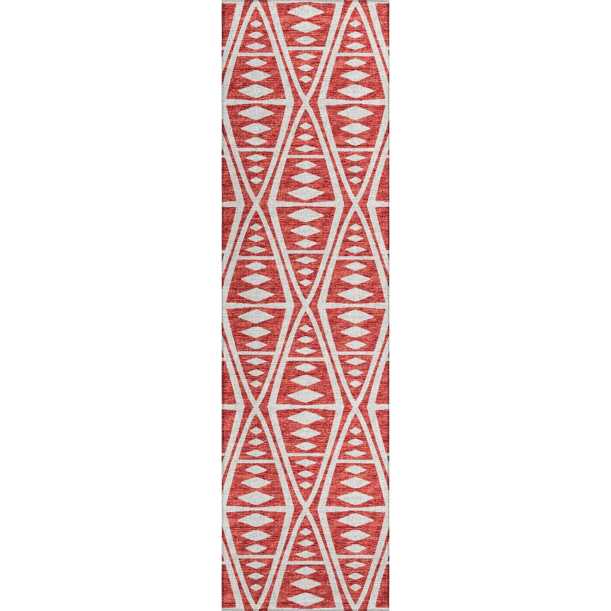 Sedona Sn6 Red Southwestern Rug Runner 2' 3" X 10'