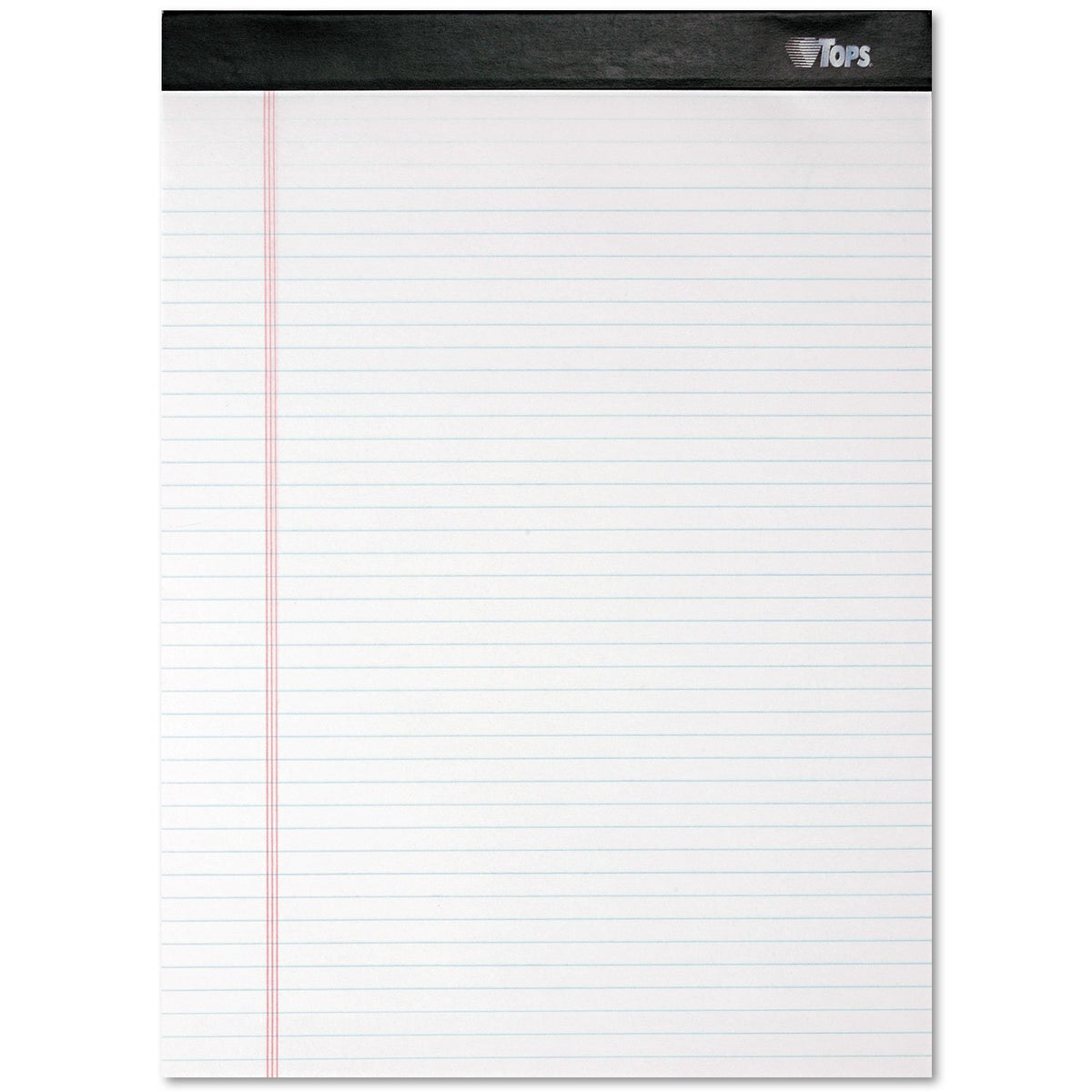 Tops Docket Writing Pads, 8-1/2' X 11-3/4', Narrow Rule, White Paper, 100 Sheets, 4 Pack (99612)