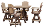 American Furniture Classics Counter Height Dining Table, Cedar & Tudor Brown