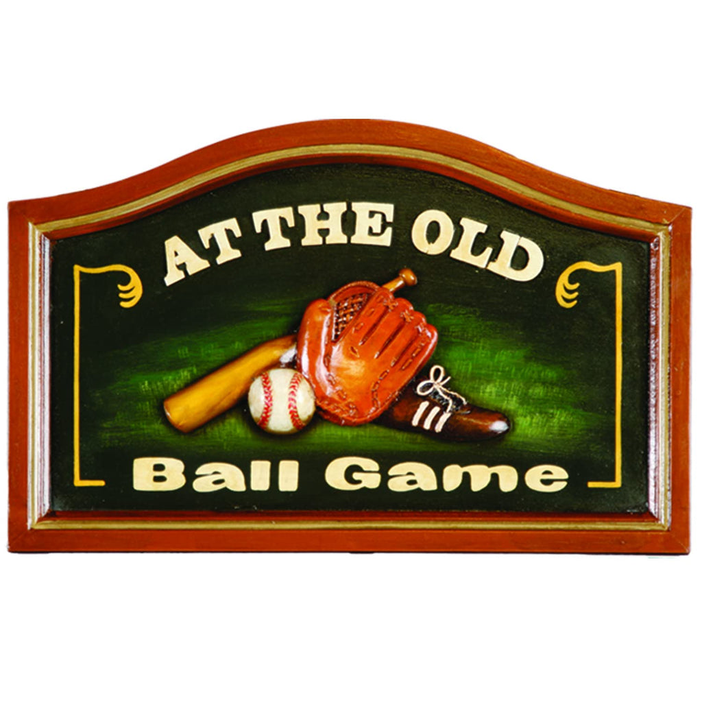 Ram Gameroom Pub Sign Design: At The Old Ball Game