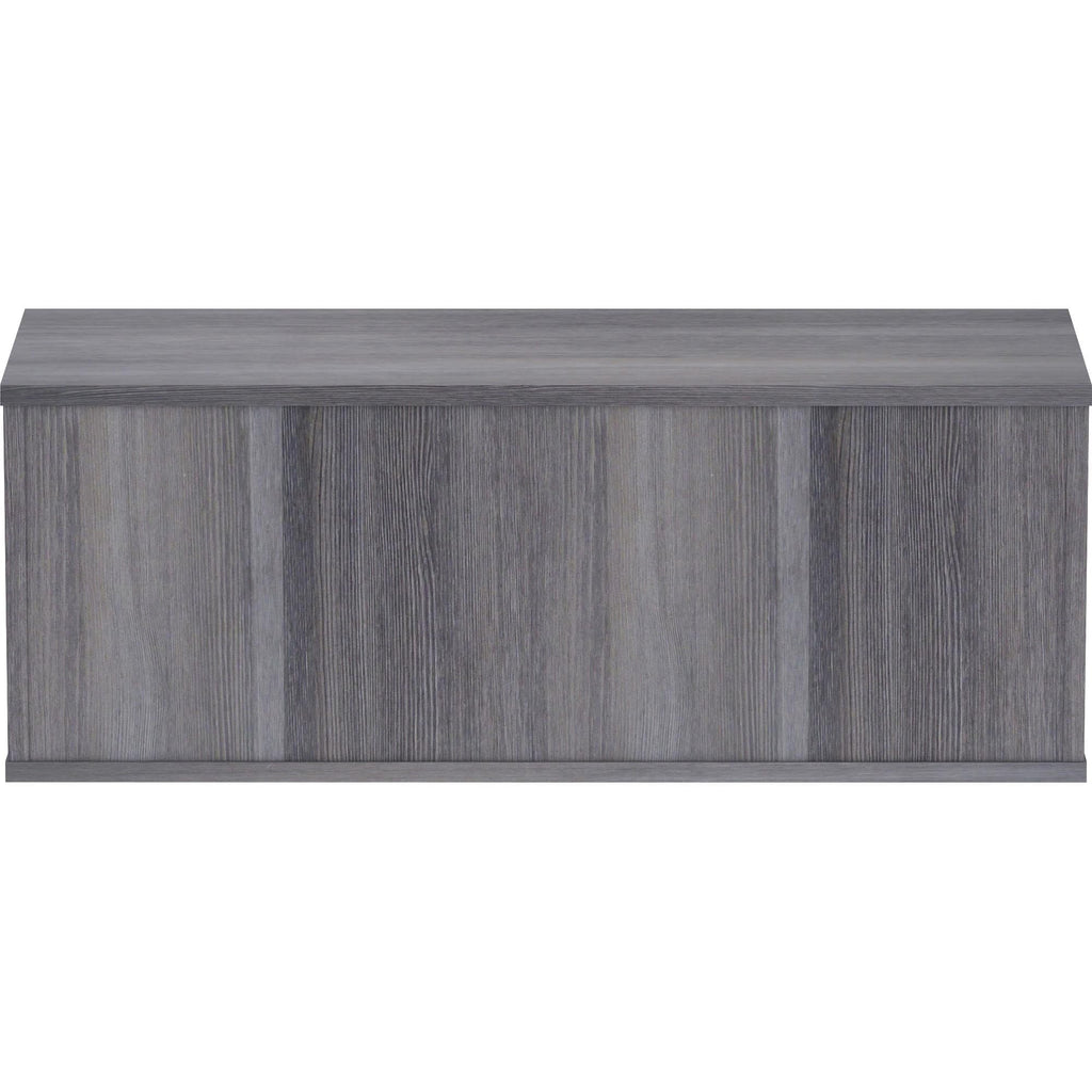 Lorell, Llr90281, Panel System Open Storage Cabinet, 1 Each, Charcoal