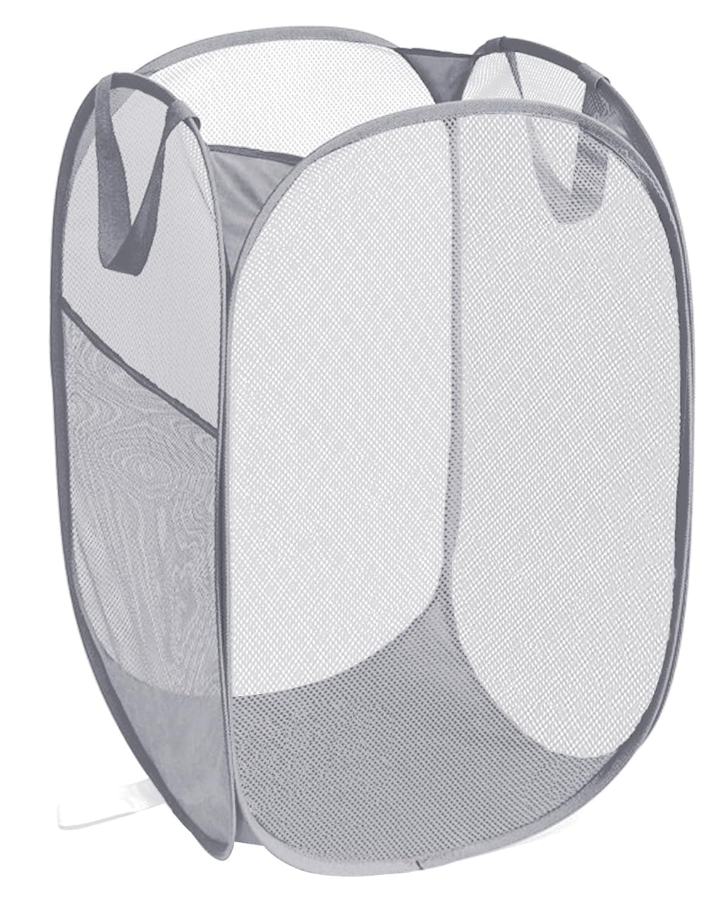 Durable Collapsible Laundry Baskets, Foldable Laundry Hamper with Side Pocket, Tear-resistant Clothes Hampers for Bathroom, Laun