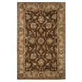 Sareena 9' X 12' Border Brown/Dk Taupe/Sage/Blue/Rust/Tan Hand-Tufted Area Rug