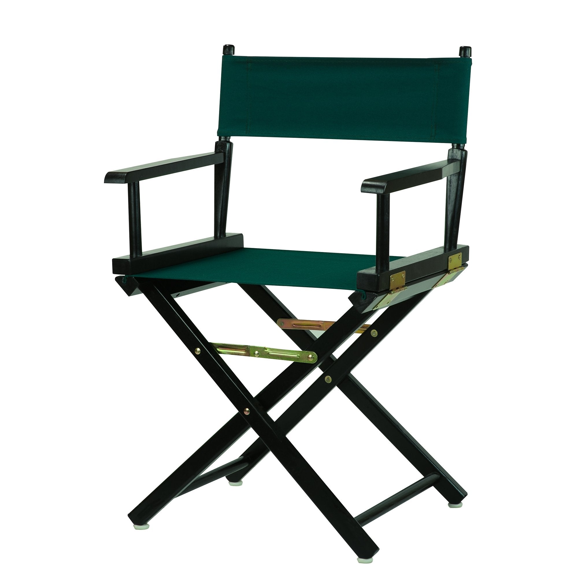 Casual Home 18 Directors Chair Black Frame with Hunter Green Canvas