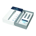 Schneider Callissima Calligraphy Fountain Pen Gift Set: Anthracite, 1.1 Mm, 1.5 Mm, 1.8 Mm Interchangeable Tips + Pack Of 6 Ice