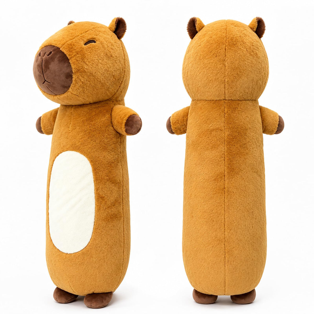 Tianmihou 36inch Capybara Stuffed Animal Big Soft Realistic Capybara Plush Toy Long Body Pillow, Cute Squshy Plushie Gift for Ki