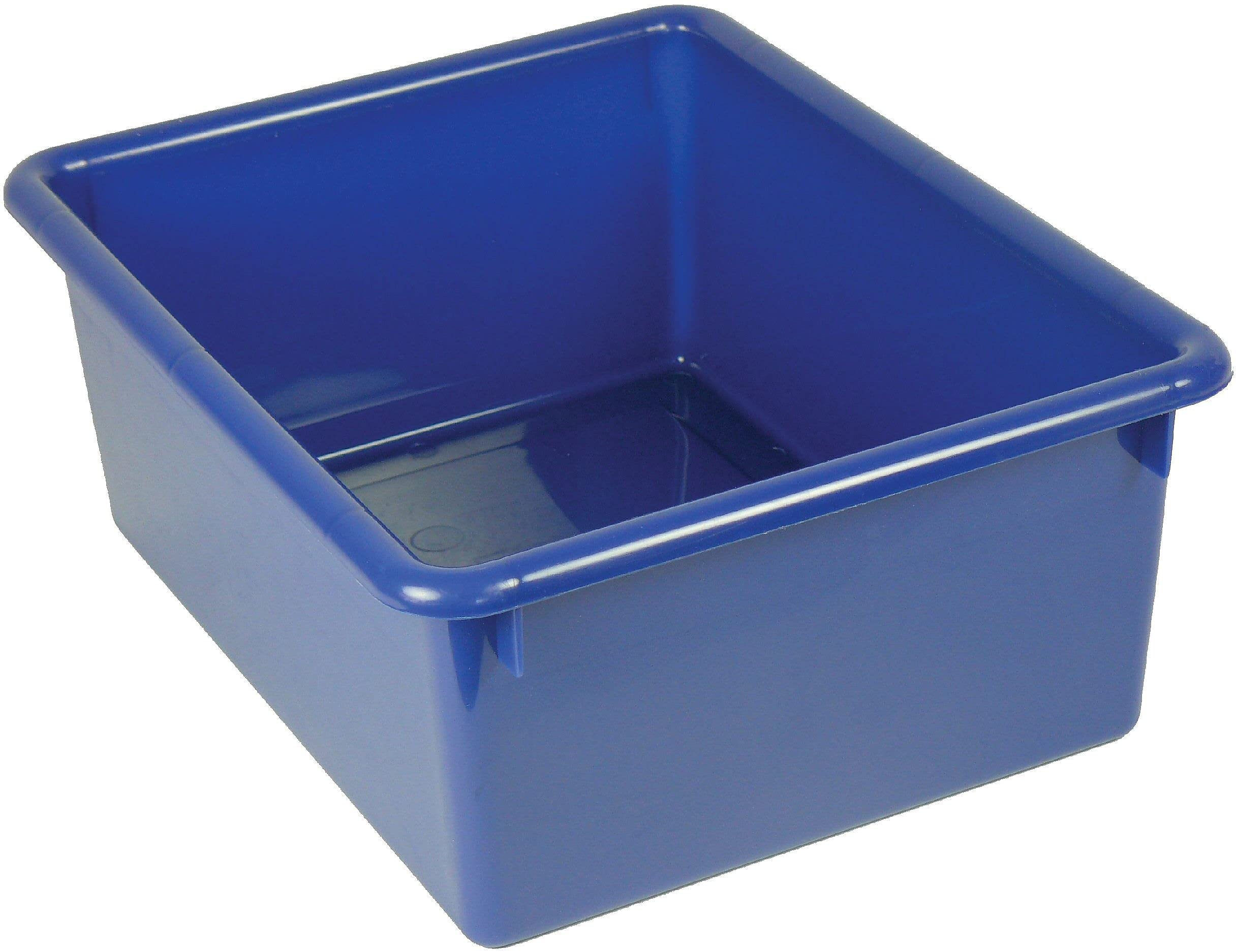 Romanoff 16104 Stowaway Letter Box Blue No Lid