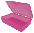 American Comb: Soap Box Raspberry, 1 Ct - Made in The USA - Soapbox with Hinged Lid and Secure Latch