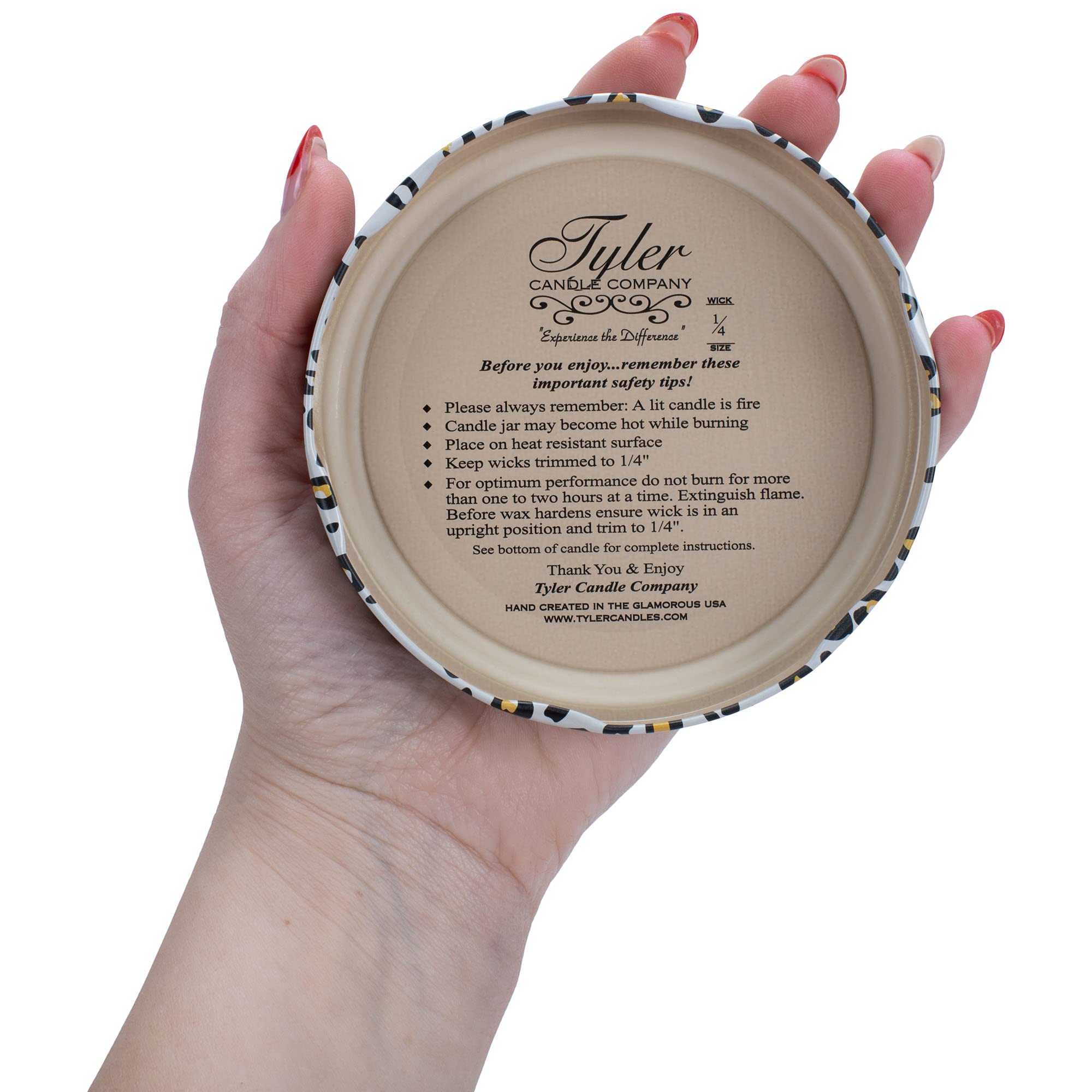 Tyler Candle, 22 Ounce, High Maintenance Long Burning Scented Candle