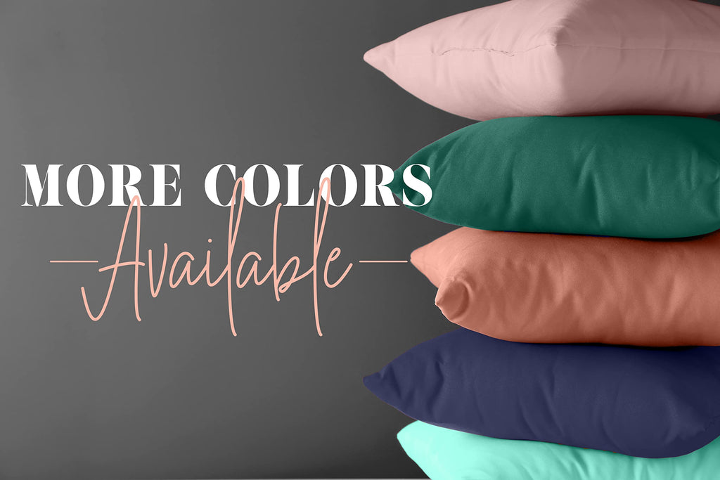 Elegant Comfort 6-Pack Solid Pillowcases 1500 Thread Count Egyptian Quality - Easy Care, Smooth Weave, Wrinkle And Stain Resistant, Easy Slip-On, 6-Piece Set, King Pillowcase, Light Pink