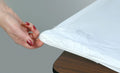 Kwik-Covers 8' Rectangular Plastic Table Covers 30' X 96' (8 Feet), Bundle Of 10 - Indoor Or Outdoor Fitted Table Covers For Banquet Tables (10 Pack, White)