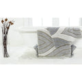 Chesapeake Davenport 2 Pc. Grey Bath Rug Set 44804 (21x34 & 24x40)