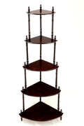 Frenchi Furniture Shelf Case, Dark Cherry