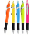 Sypen Highlighter With Ballpoint Pen Combo, Comes In An Array Of Bright Colors, 5 Pack