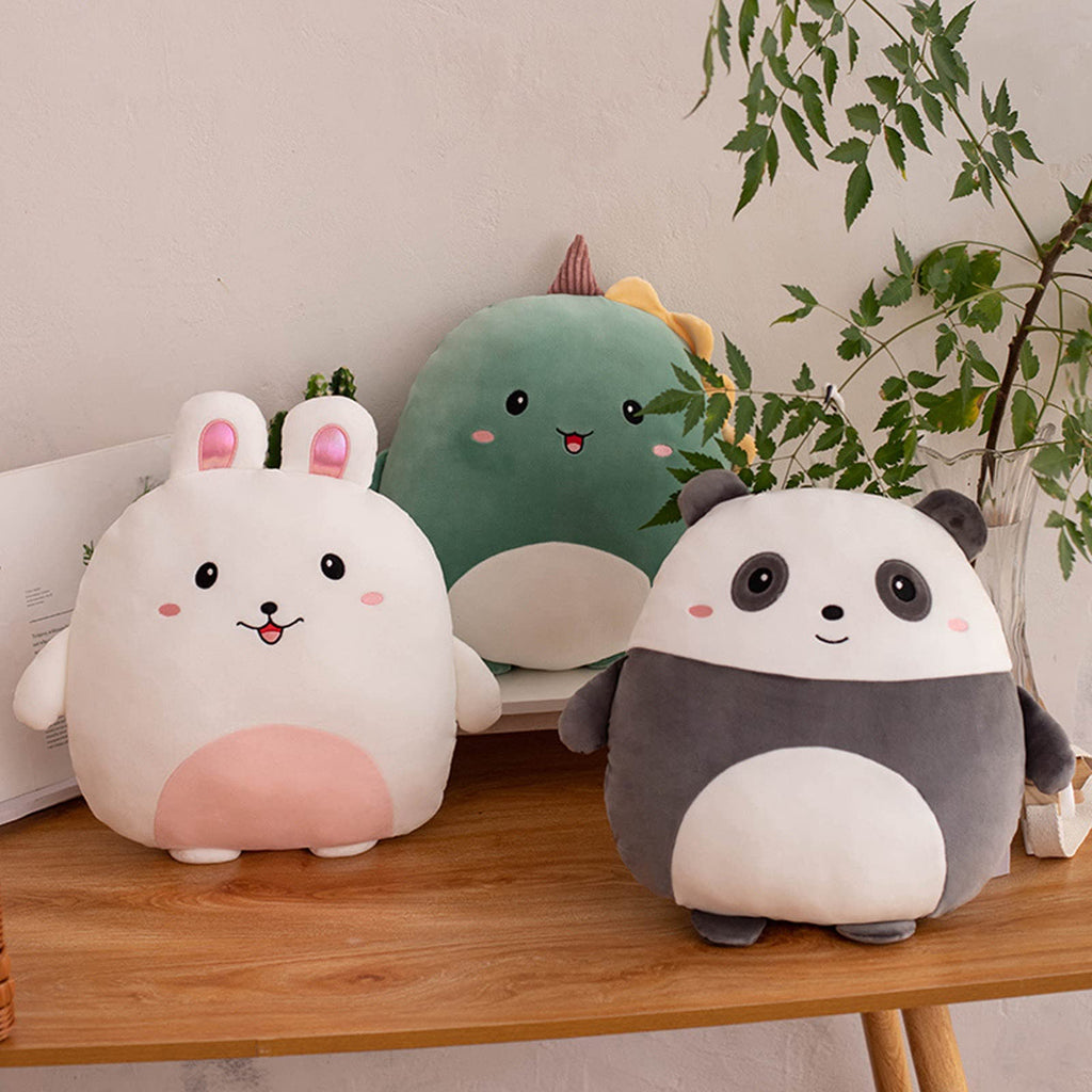 Grafingy Cute Panda Plush Pillow, 16 Inch Panda Stuffed Animal Toy Kawaii Panda Plushies Hugging Pillow Gifts For Room Decor Kid
