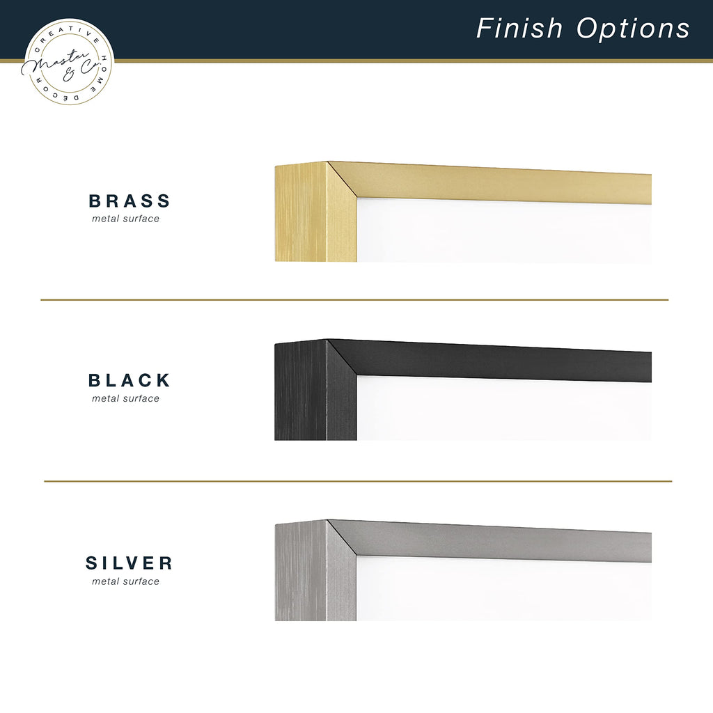 Mcs Master & Co. Foundry Metal Gallery Wall Frame, Black, 14 X 18 In Matted To 8 X 10 In