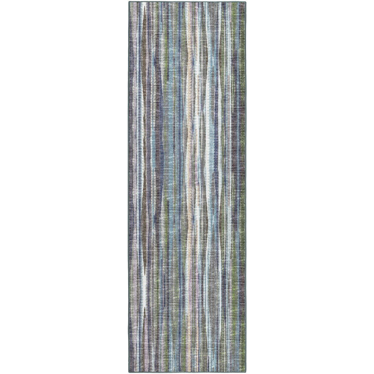 Amador Aa1 Purple Transitional Rug Runner 2' 6" X 8'