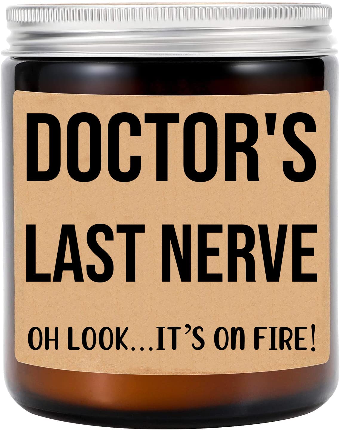 Doctors Last Nerve Candle - Personalized Gift for Doctor - Funny Gift for Doctor - Doctor Gifts - Birthday Gift for Doctor