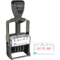 Xstamper Heavy-Duty Paid Self-Inking Dater (Xst40312),Red/Blue