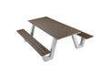 Pangea Home Lukas Whttk Picnic Table, Teak
