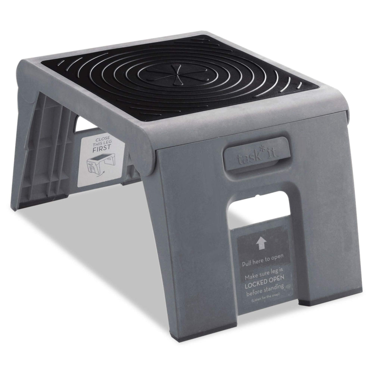CRAMER - STEPSTOOL,1UP FOLDING,GY