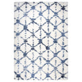 Rizzy Home Alora Decor Midnight 5'3" X 7'3" Geometric Ivory/Beige Power-Loomed Area Rug