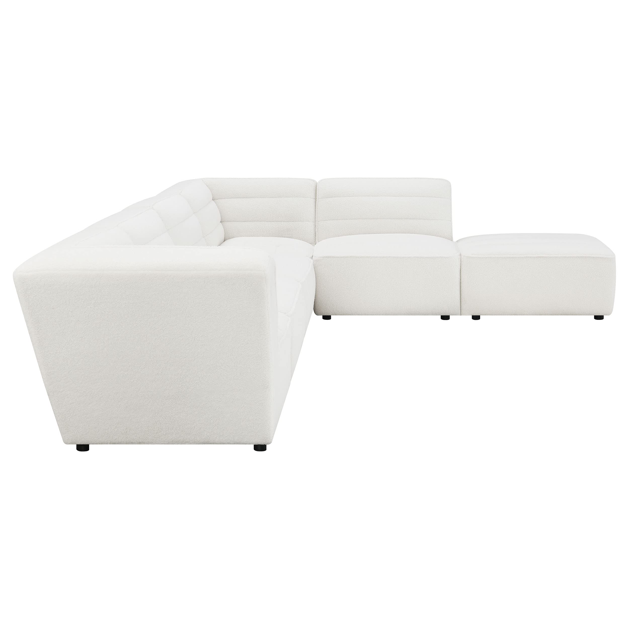 Coaster Sunny 6-Piece Sectional, Natural