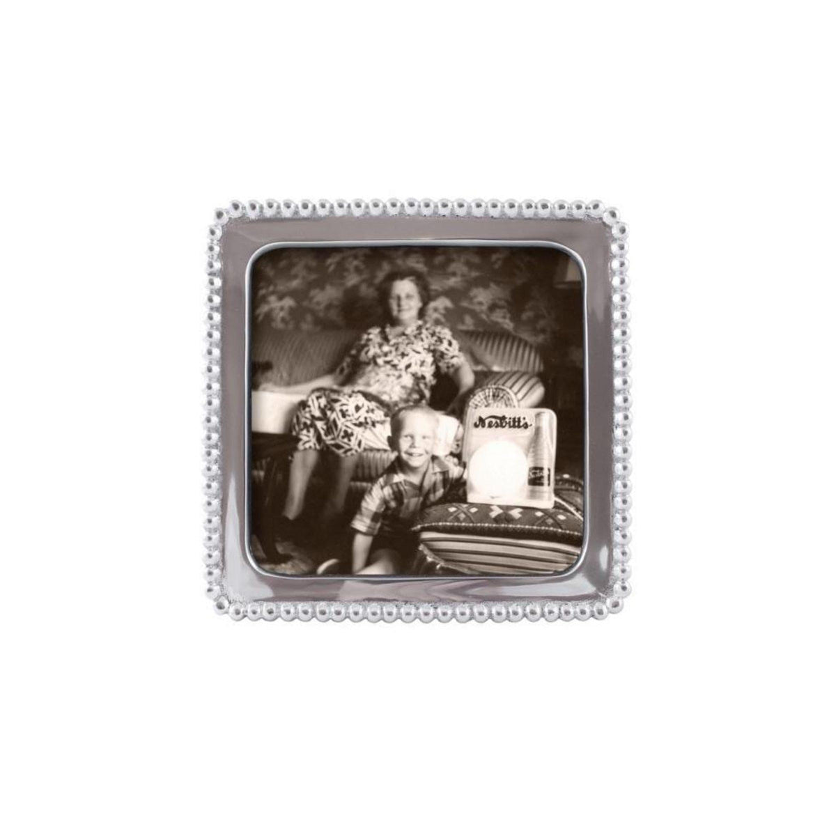 Mariposa Beaded Square 5 x 5 Frame