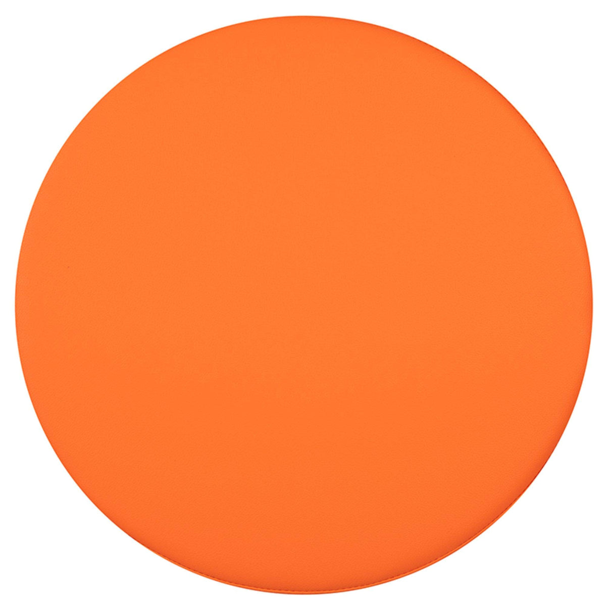 Flash Furniture Nicholas Soft Seating Flexible Circle For Classrooms And Common Spaces - 18" Seat Height (Orange)