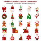 Imikeya Advent Calendar 2021, Christmas Tree Ornaments, Christmas Advent Calendar, Christmas Countdown Calendar, Mini Christmas