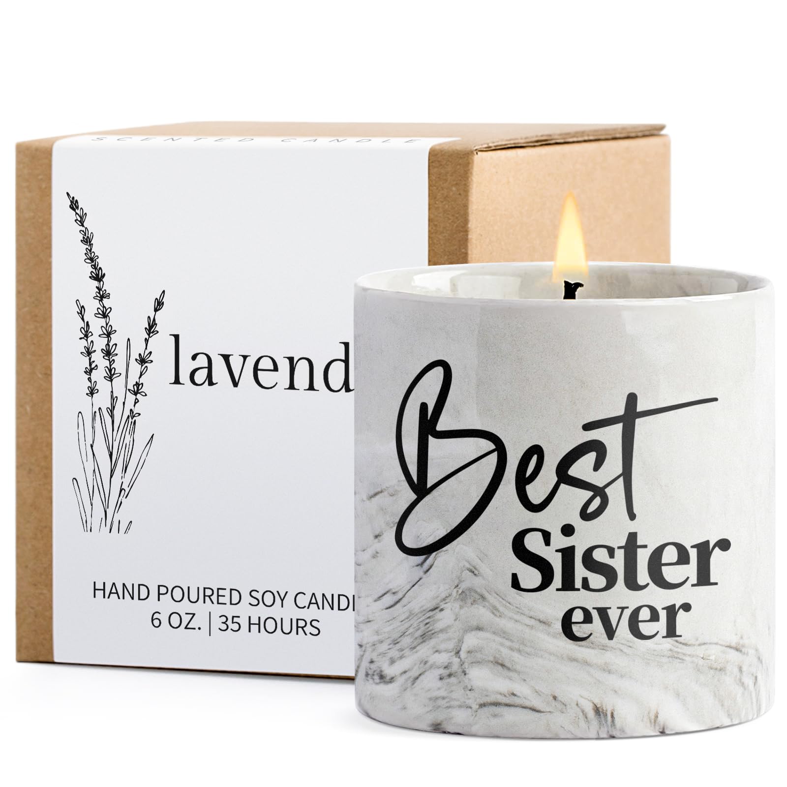 Sister Gifts Best Sister Ever Gifts Sister Birthday Gifts from Brother Big Sister Graduation Wedding Valentines Day Mothers Day 