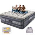 InnoTruth King Size Air Mattress with Built in Pump, Famiy Choice Award Winner, Inflatable Blow up Mattress, 18 Raised 2-4 Perso