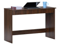 Deckup Iris Engineered Wood Study & Computer Table And Office Desk (Walnut, Matte Finish)