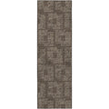 Delano Da1 Brown Transitional Rug Runner 2' 6" X 10'
