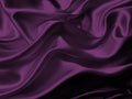 Mk Collection Twin Soft Silky Satin Solid Purple Deep Pocket Sheet Set New