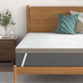 Sleepmax Extra Firm Mattress Topper 3 Inch Full Size - Firm Mattress Pad Bed Topper For Pain Relief - High Density Foam With Was
