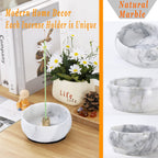 Marble Incense Holder, Incense Burner For Meditation, 9 Incense Holes Suitable For Most Incense Types, Easily Grab All Incense A