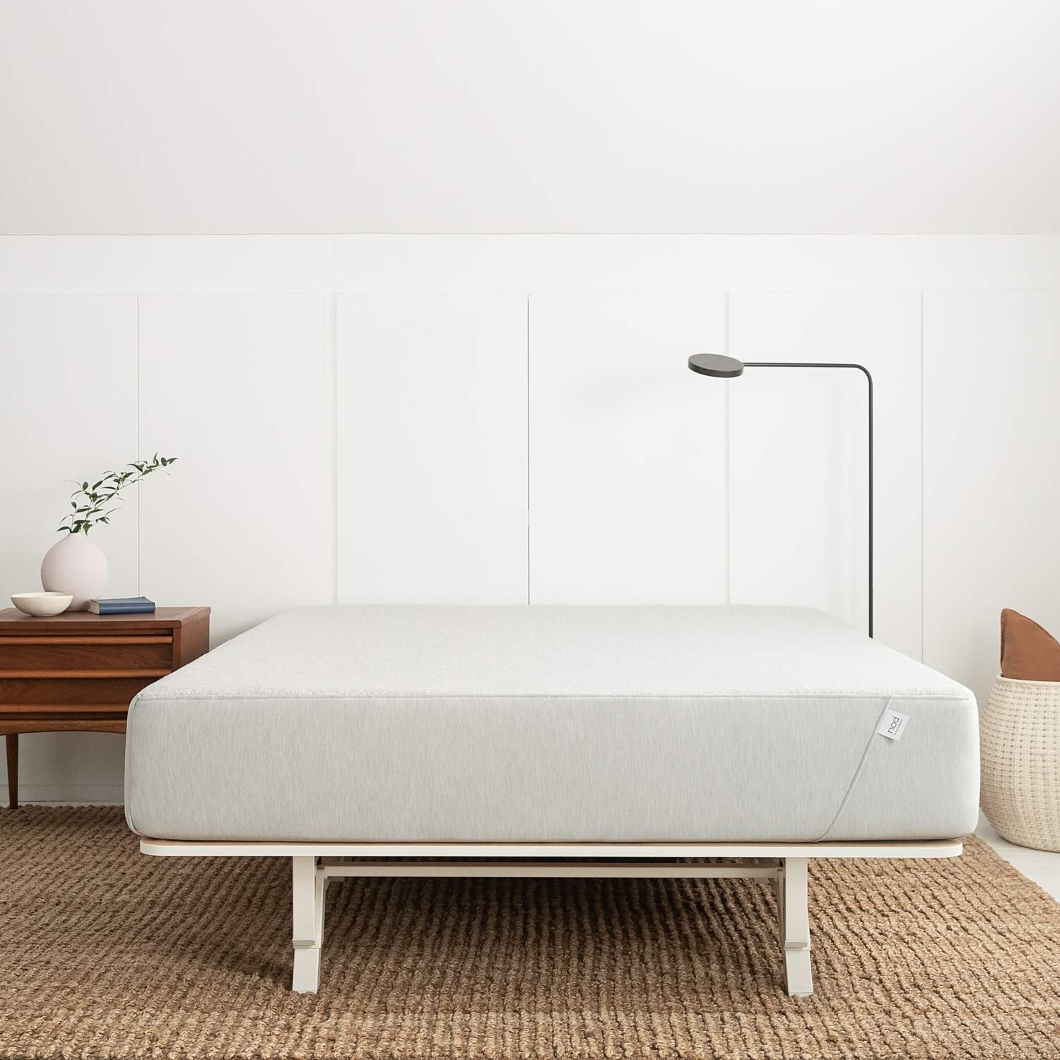 Nod Hybrid by Tuft & Needle Plush 10 Twin XL Size Mattress in a Box, Breathable Adaptive Foam, Supportive Pocketed Coils, 100 Ni